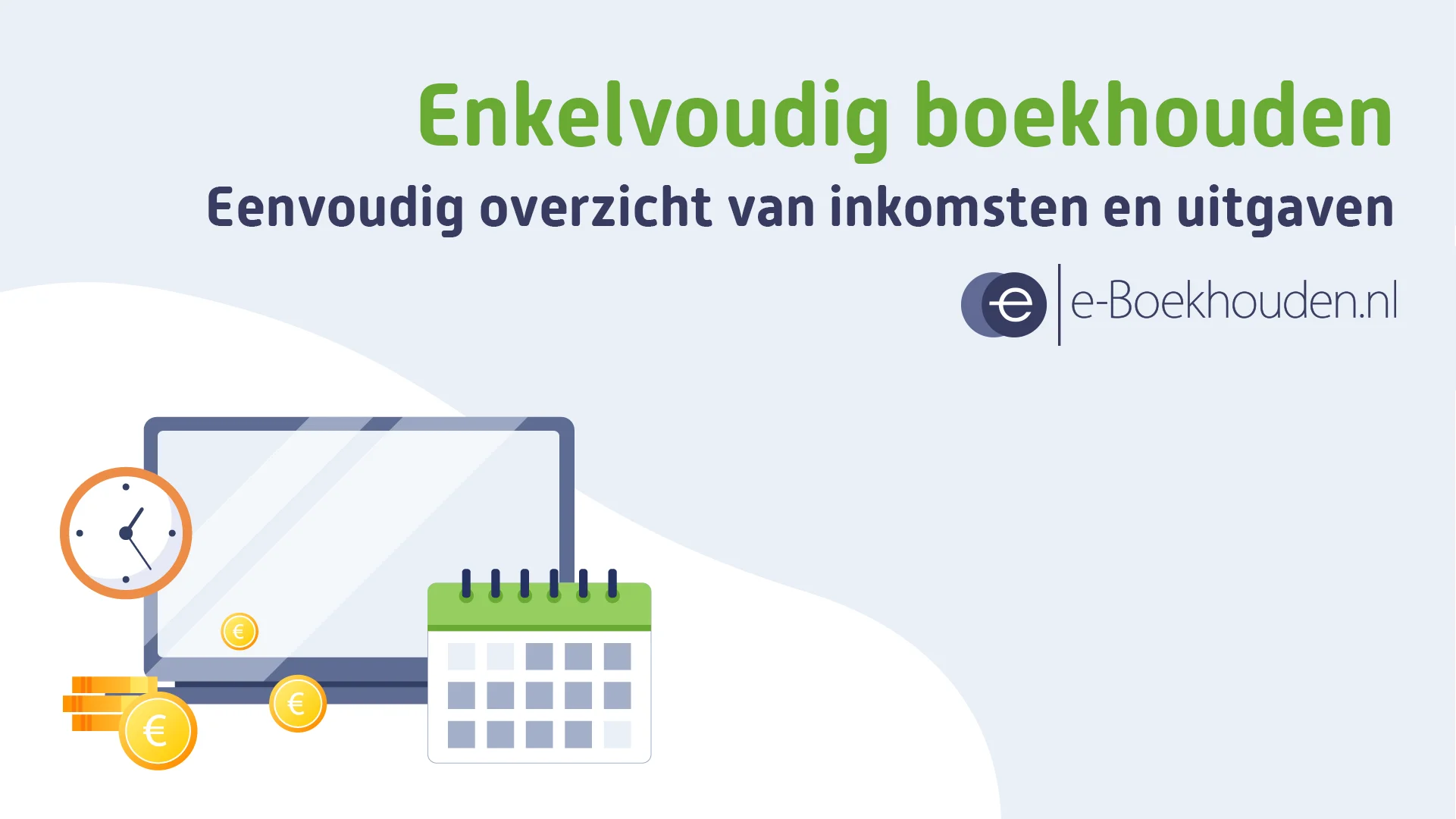 Banner enkelvoudig boekhouden e-Boekhouden.nl